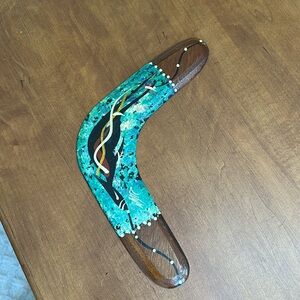 Australian Dreamtime Art Boomerang